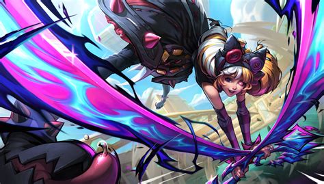 soulfighter gwen|soul fighter gwen splash art.